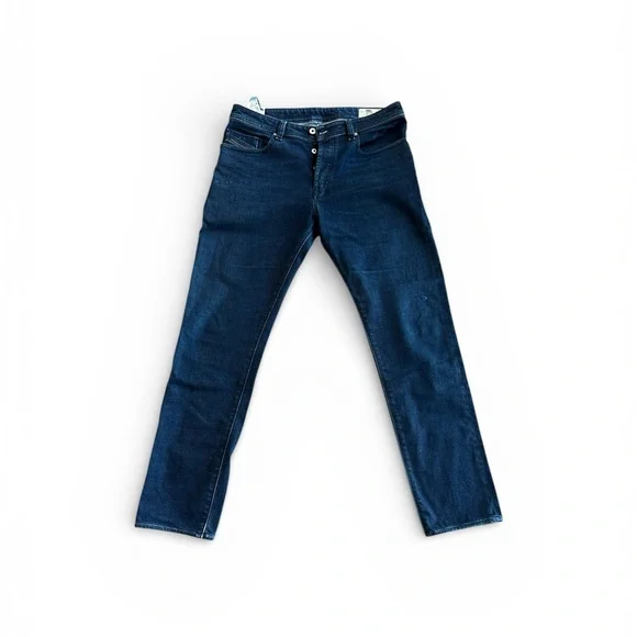 Diesel Booster Jeans Mens 33 Dark Wash Slim Straight Button Fly Stretch Denim - Picture 11 of 17